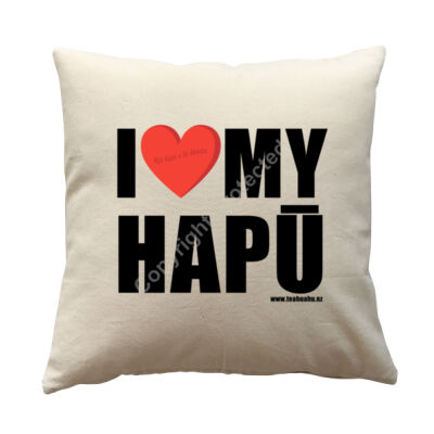 Cushion Cover - I Love My Hapū Thumbnail